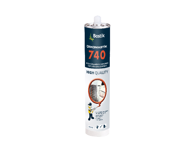 Bostik Çekomastik 740 Poliüretan Mastik 280 ml 25 adet koli