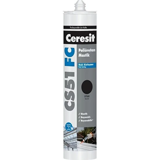 Ceresit CS 51 FC PU Mastik 280 ml 12 Adet Koli